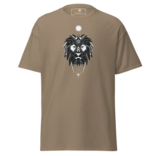 Unisex classic t-shirt - ABSTRACT MYSTIC LION HEAD - BIG