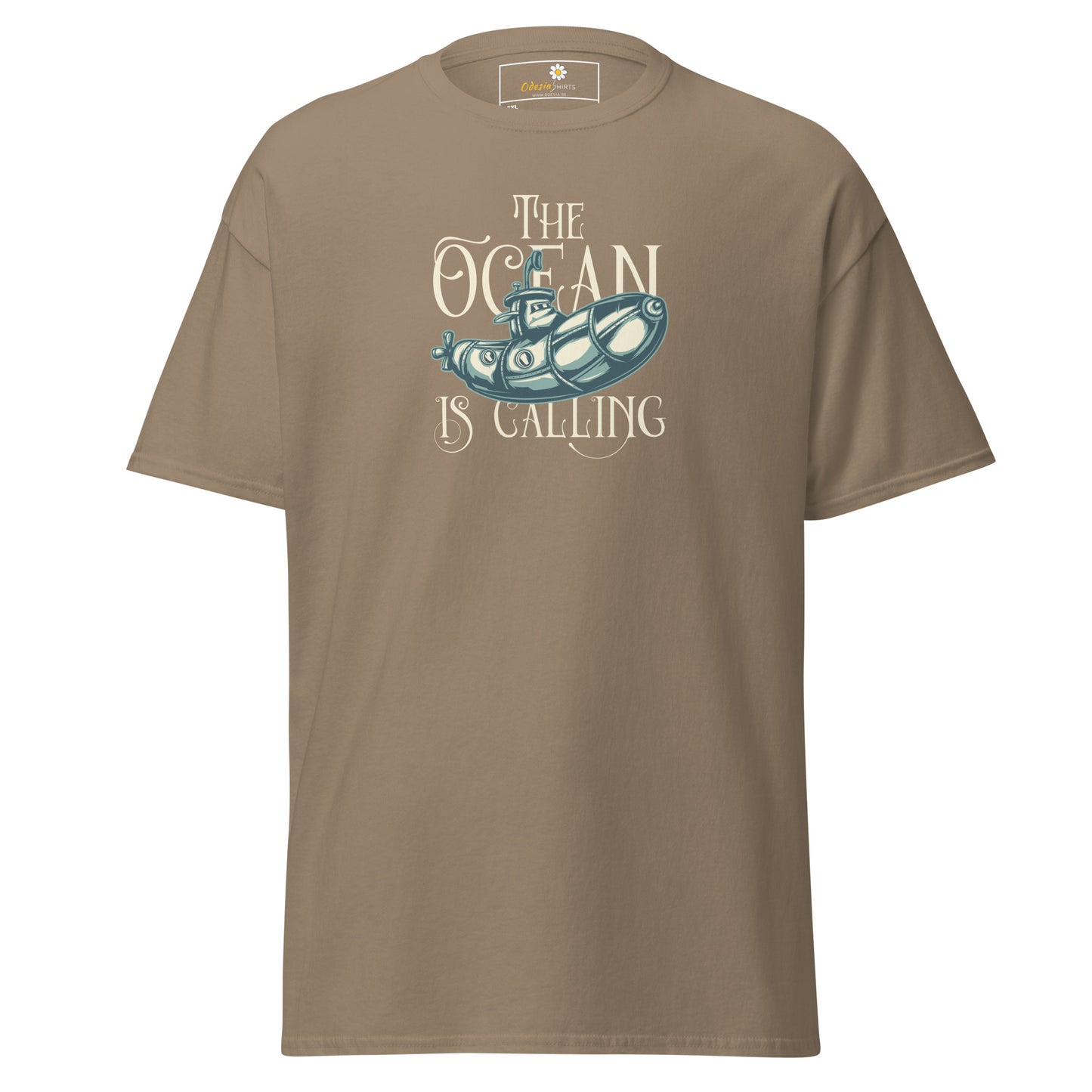 Unisex classic t-shirt - ADVENTURE THE OCEAN IS CALLING - BIG