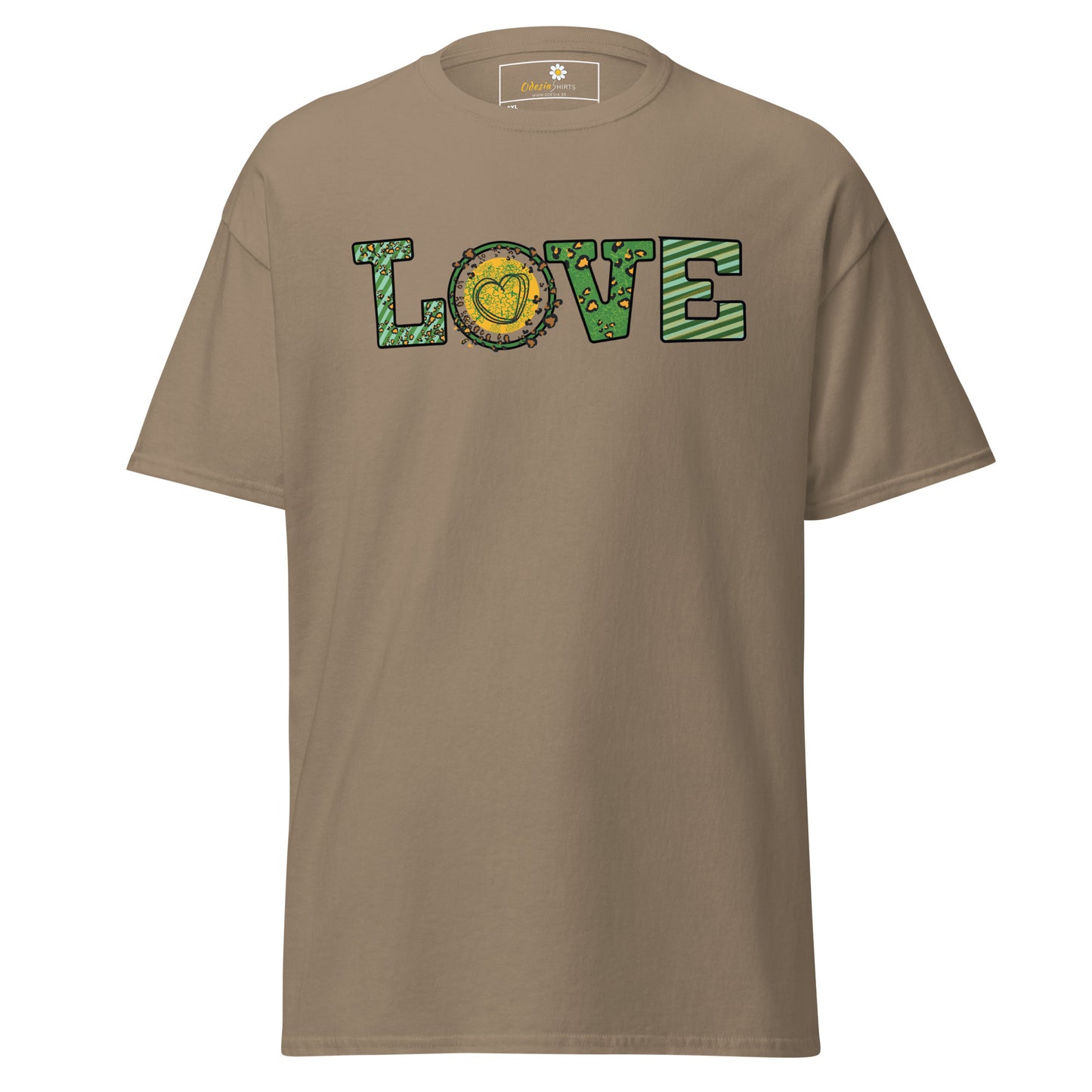 Unisex classic t-shirt - TEXT LOVE - BIG
