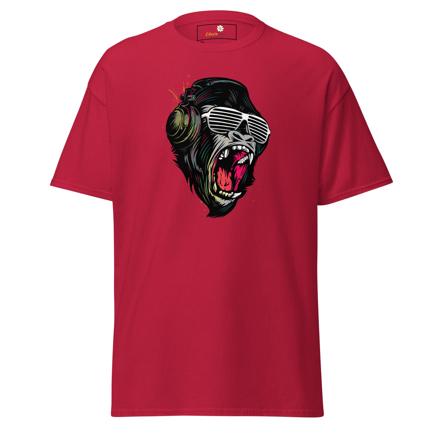 T-shirt classique pour homme - WILDLIFE GORILLA SCREAM - BIG