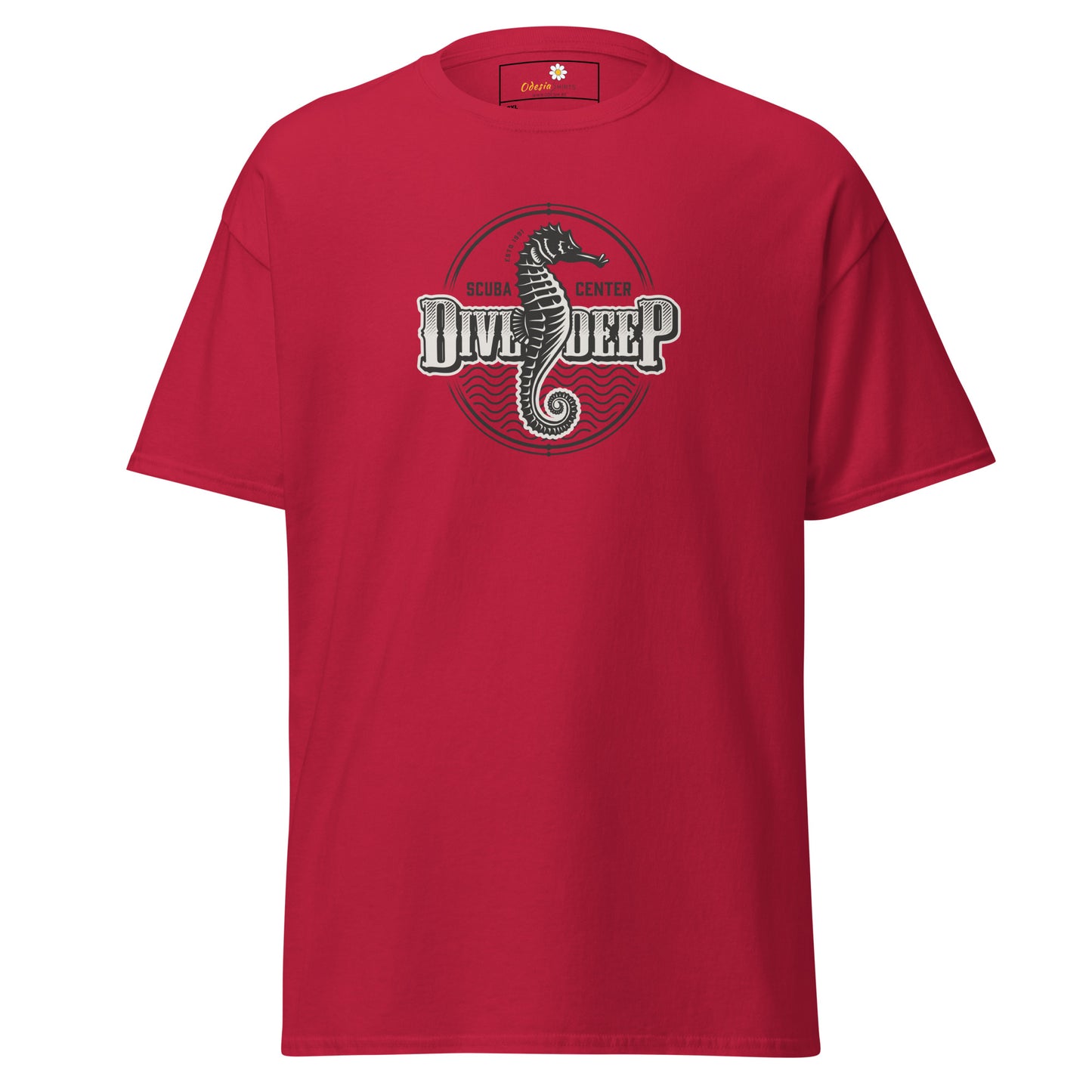 Unisex classic t-shirt - SPORT DIVE DEEP - BIG
