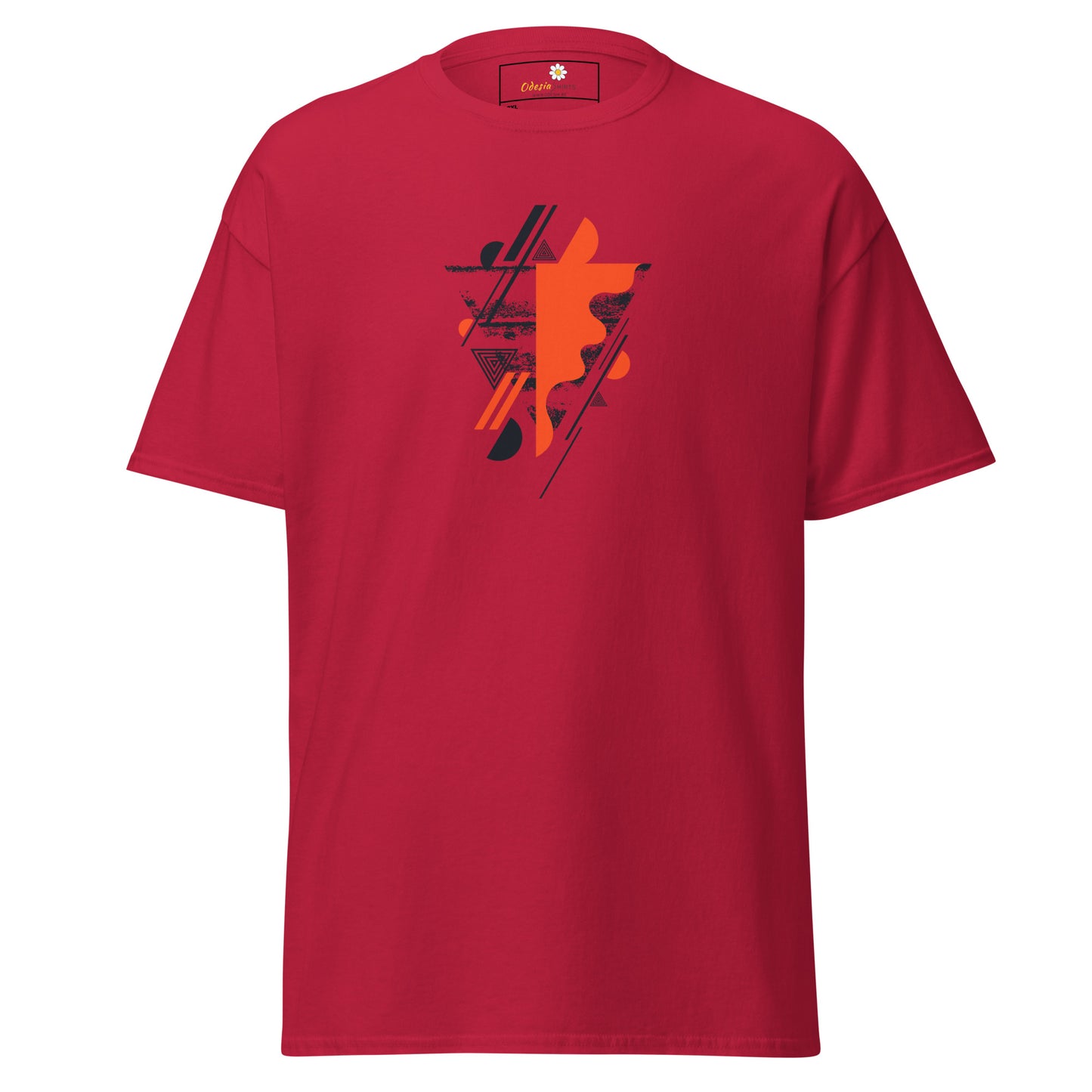 Unisex classic t-shirt - ABSTRACT SHAPES AND COLORS - BIG