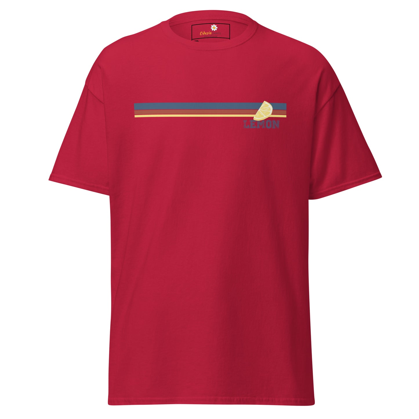 Unisex classic t-shirt - MISC LEMON LINES - BIG