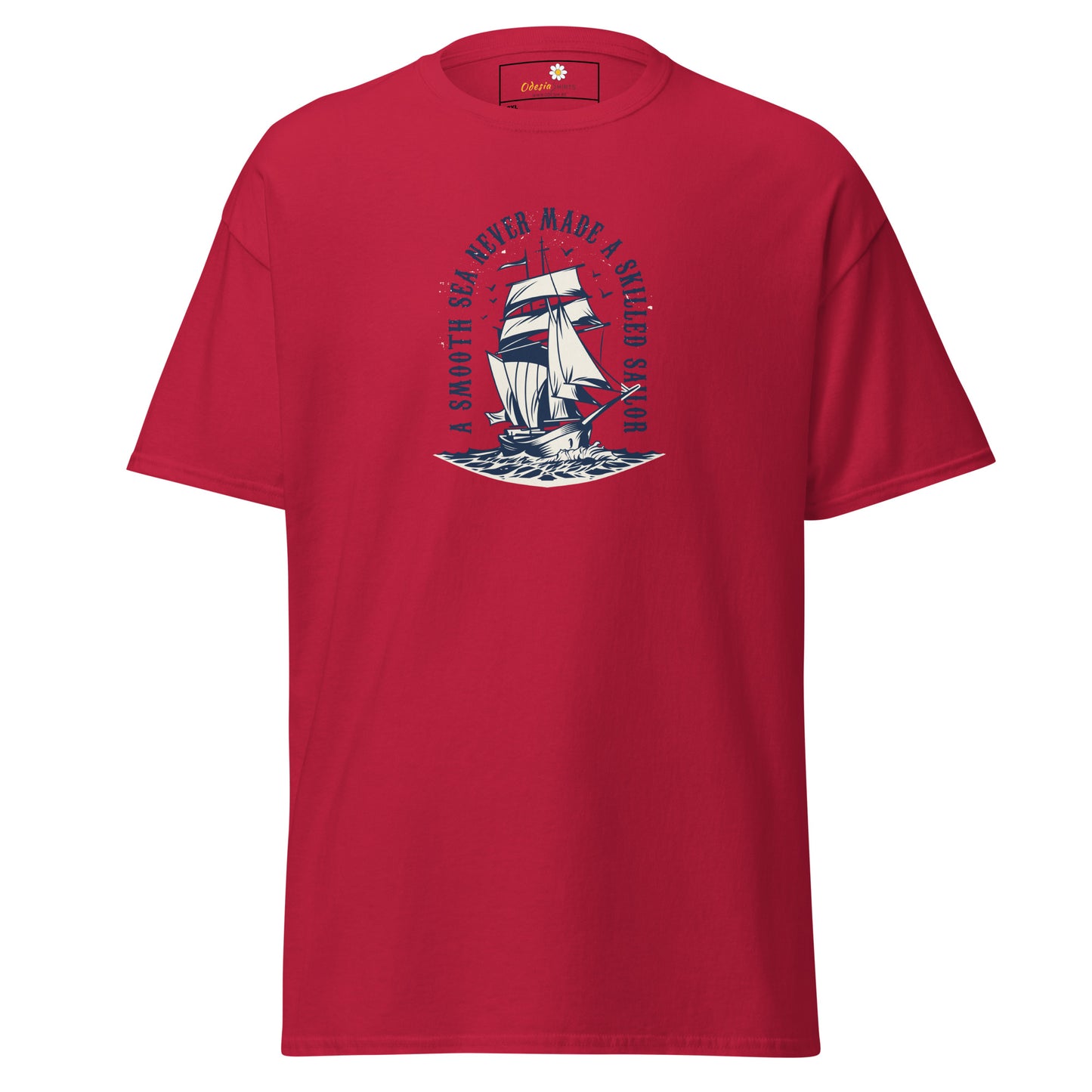 Unisex classic t-shirt - ADVENTURE SAIL BOAT - BIG