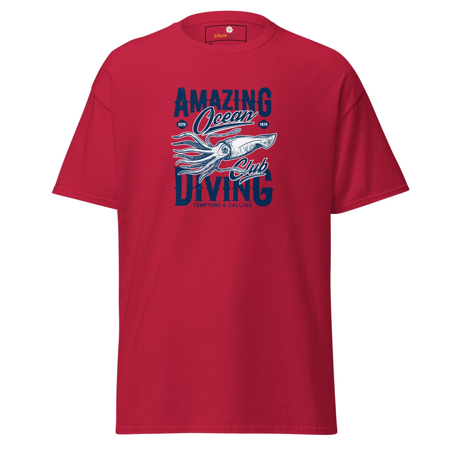 Unisex classic t-shirt - SEALIFE AMAZING DIVING - BIG