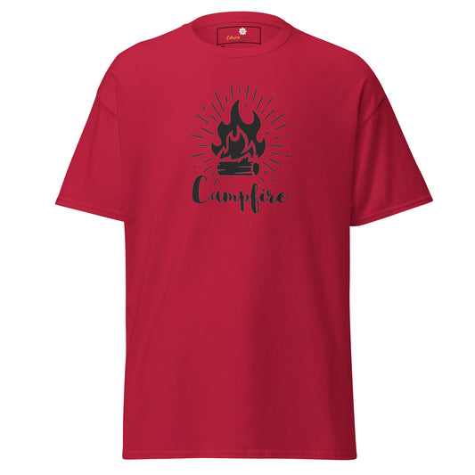 Unisex classic t-shirt - ADVENTURE CAMPFIRE - BIG