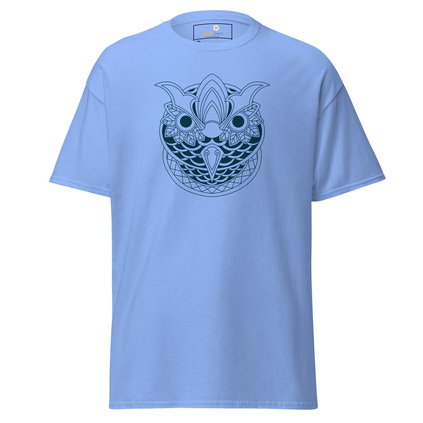 T-shirt classique pour homme - WILDLIFE OWL ABSTRACT - BIG