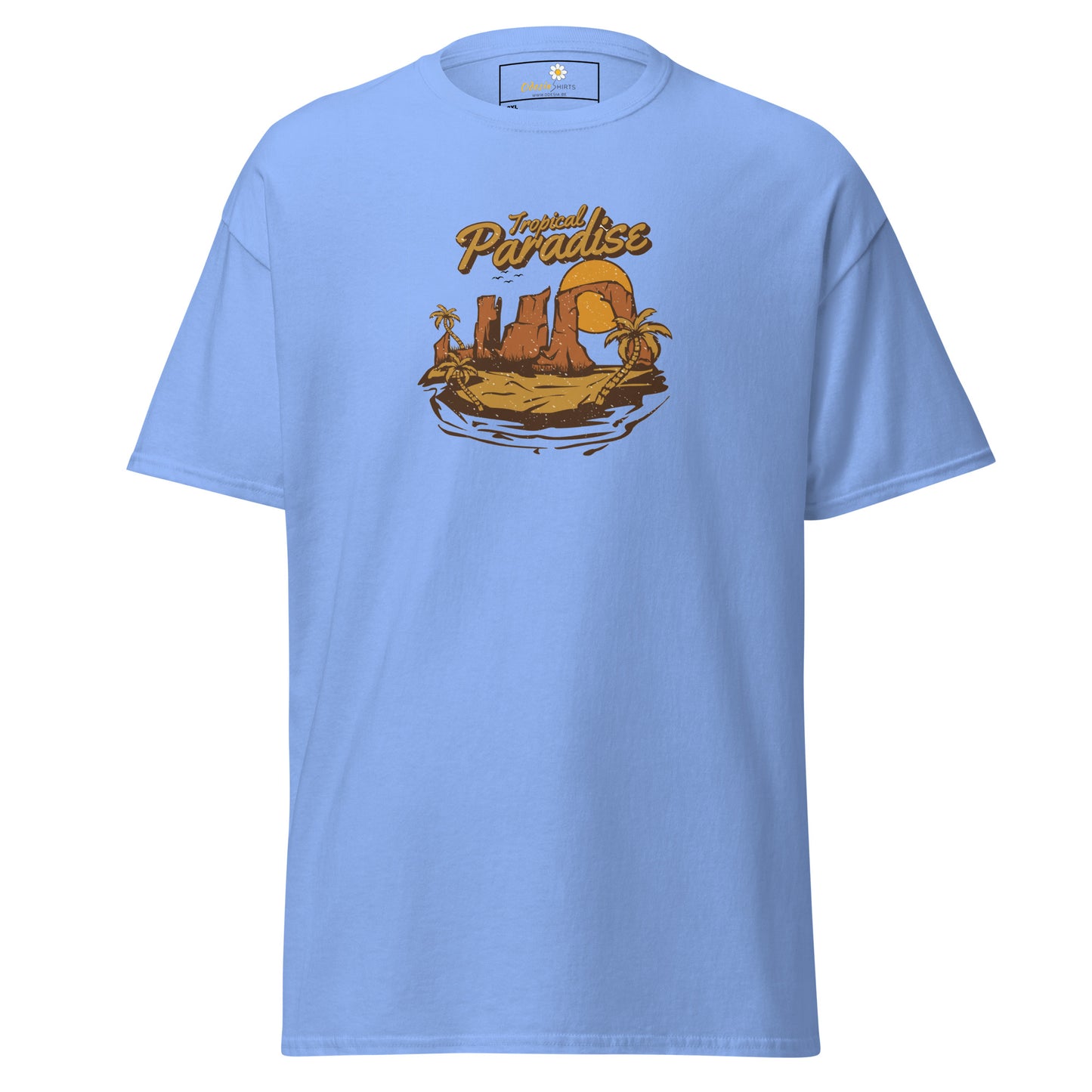 T-shirt classique homme - SUMMER TROPICAL PARADISE - BIG