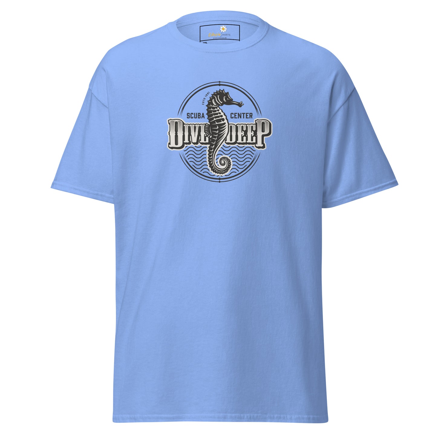 Unisex classic t-shirt - SPORT DIVE DEEP - BIG