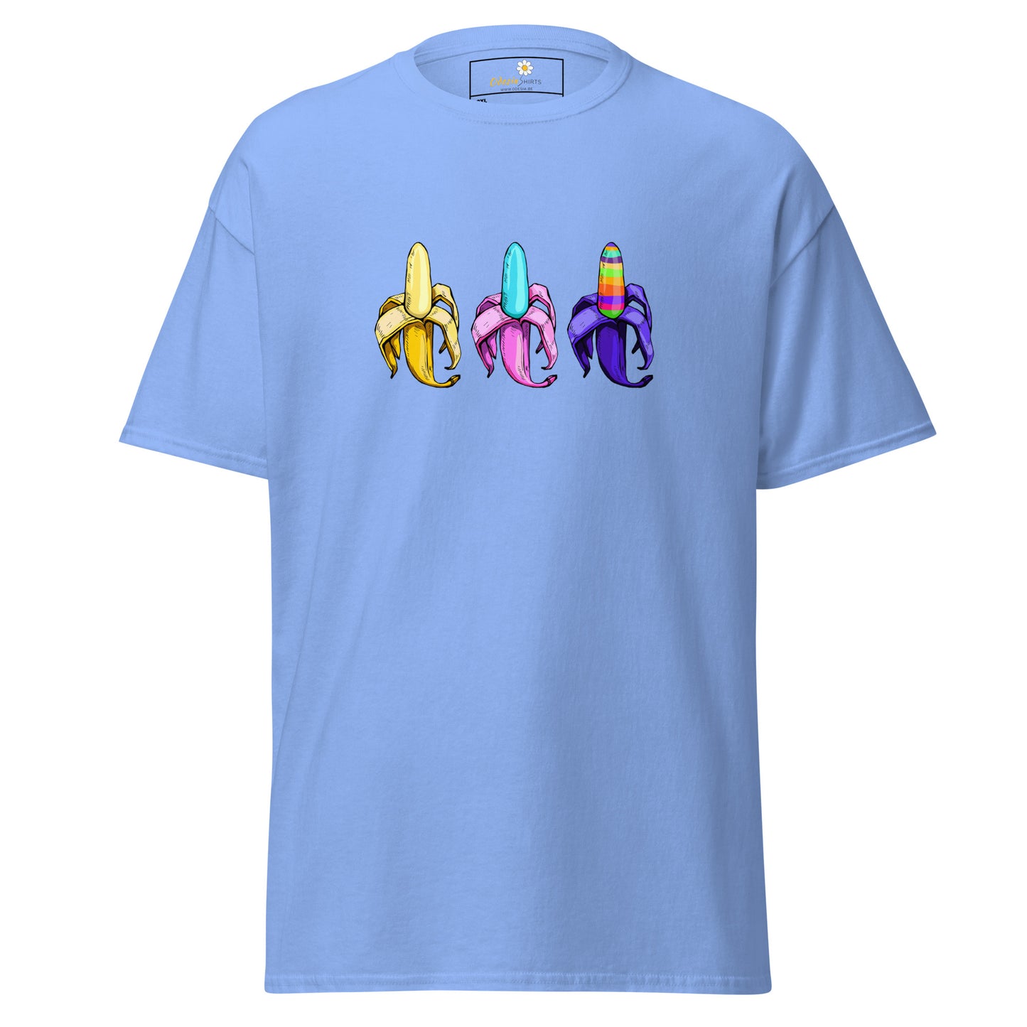 Unisex classic t-shirt - AMAZING THREE BANANAS - BIG