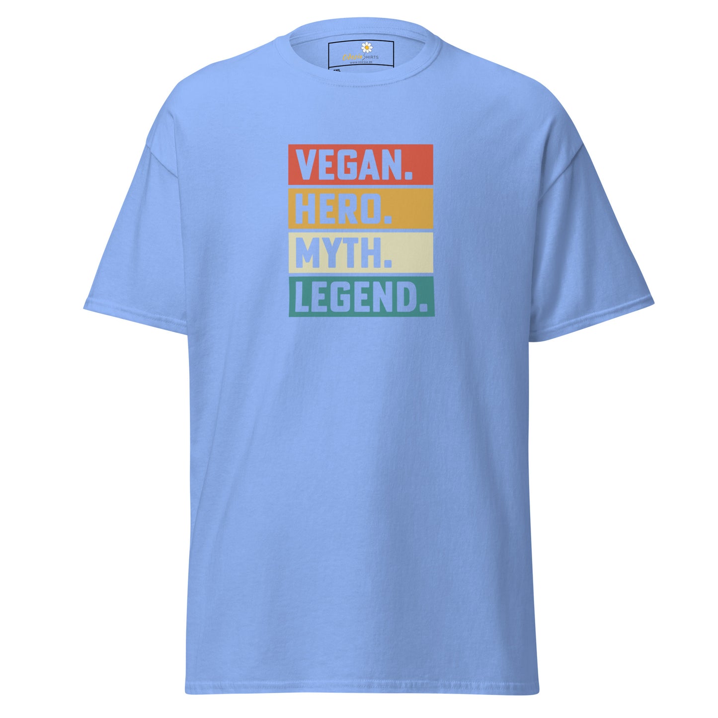 T-shirt classique unisexe - ECOVEG VEGAN HERO LEGEND - GRAND