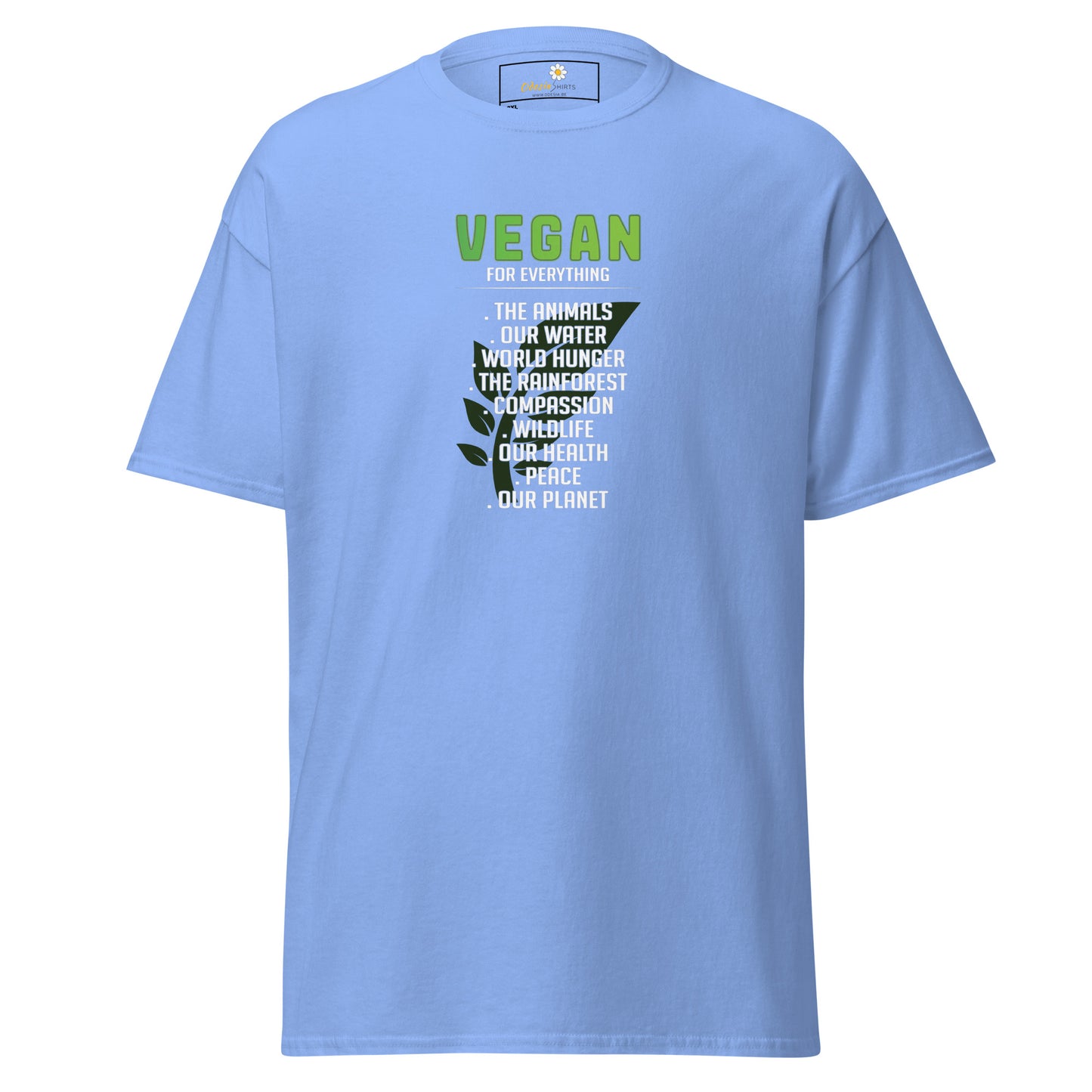 Unisex classic t-shirt - ECOVEGAN REASONS - BIG