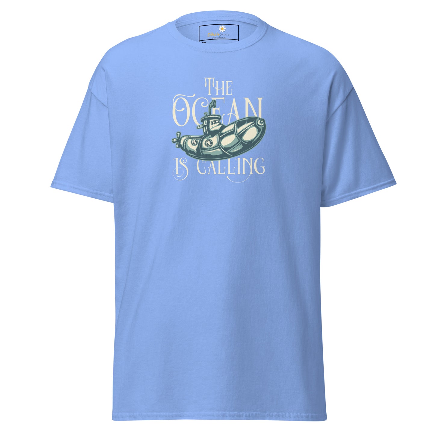 Unisex classic t-shirt - ADVENTURE THE OCEAN IS CALLING - BIG