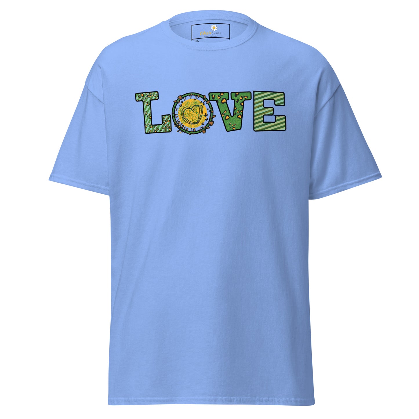 Unisex classic t-shirt - TEXT LOVE - BIG
