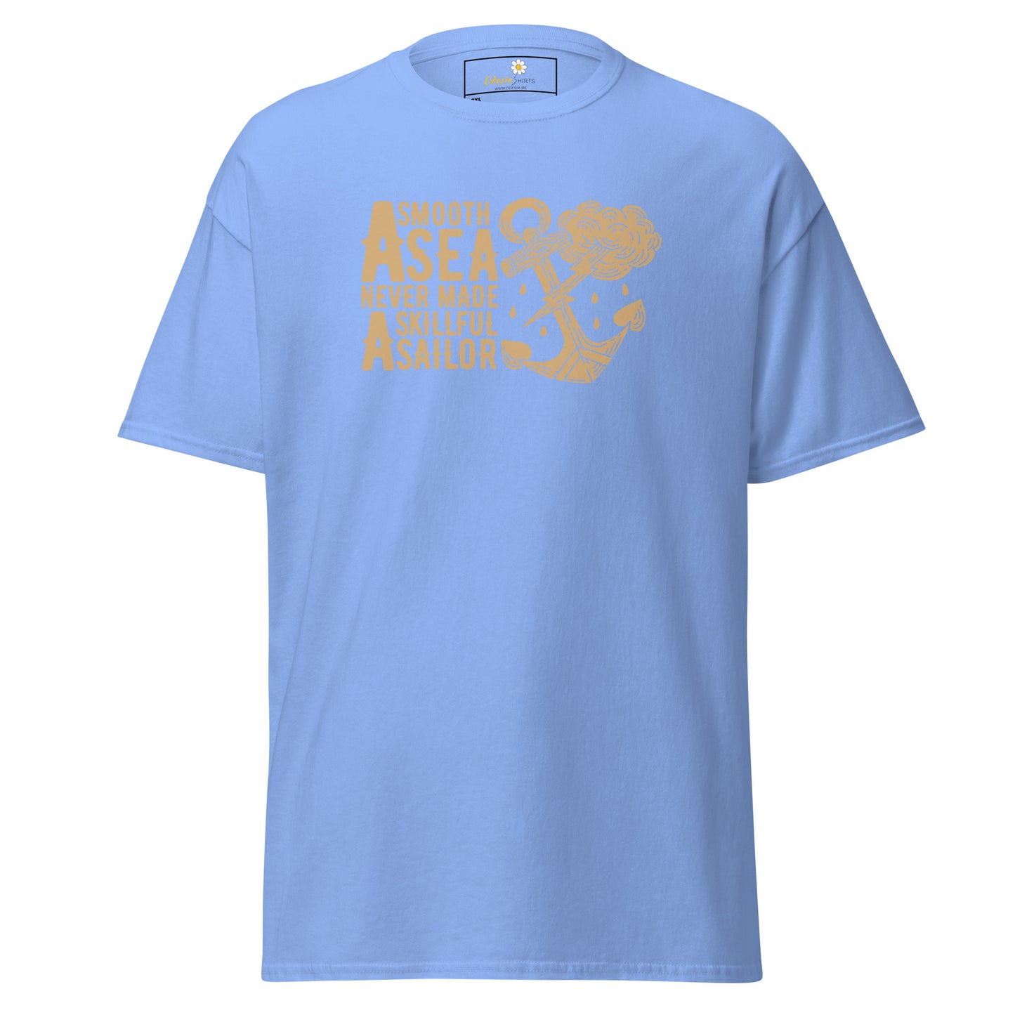 Unisex classic t-shirt - NATURE SMOOTH SEA SKILLED SAILOR - BIG