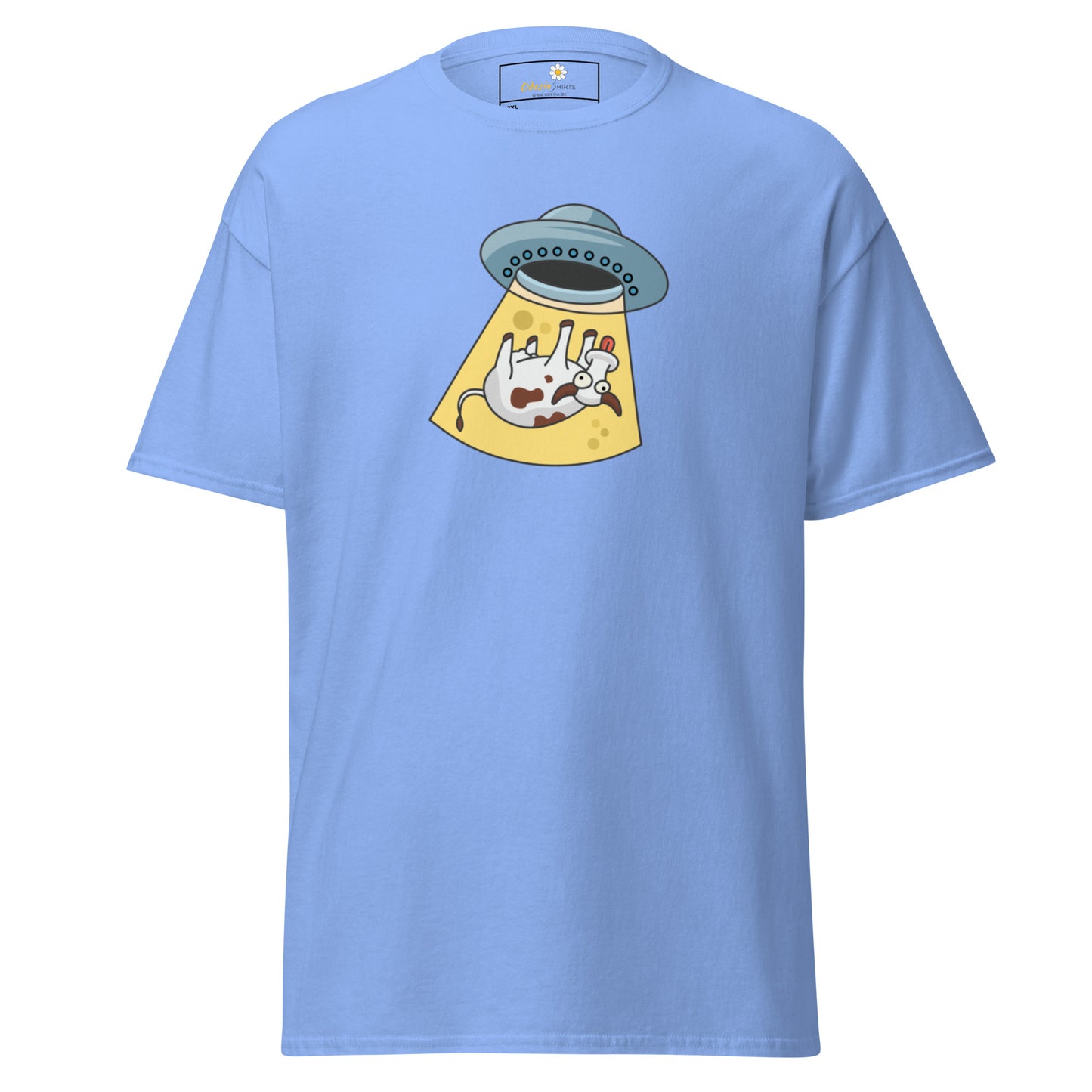 Unisex classic t-shirt - ALIEN SPACE COW - BIG