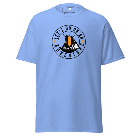 Unisex classic t-shirt - ADVENTURE LETS GO ON - BIG