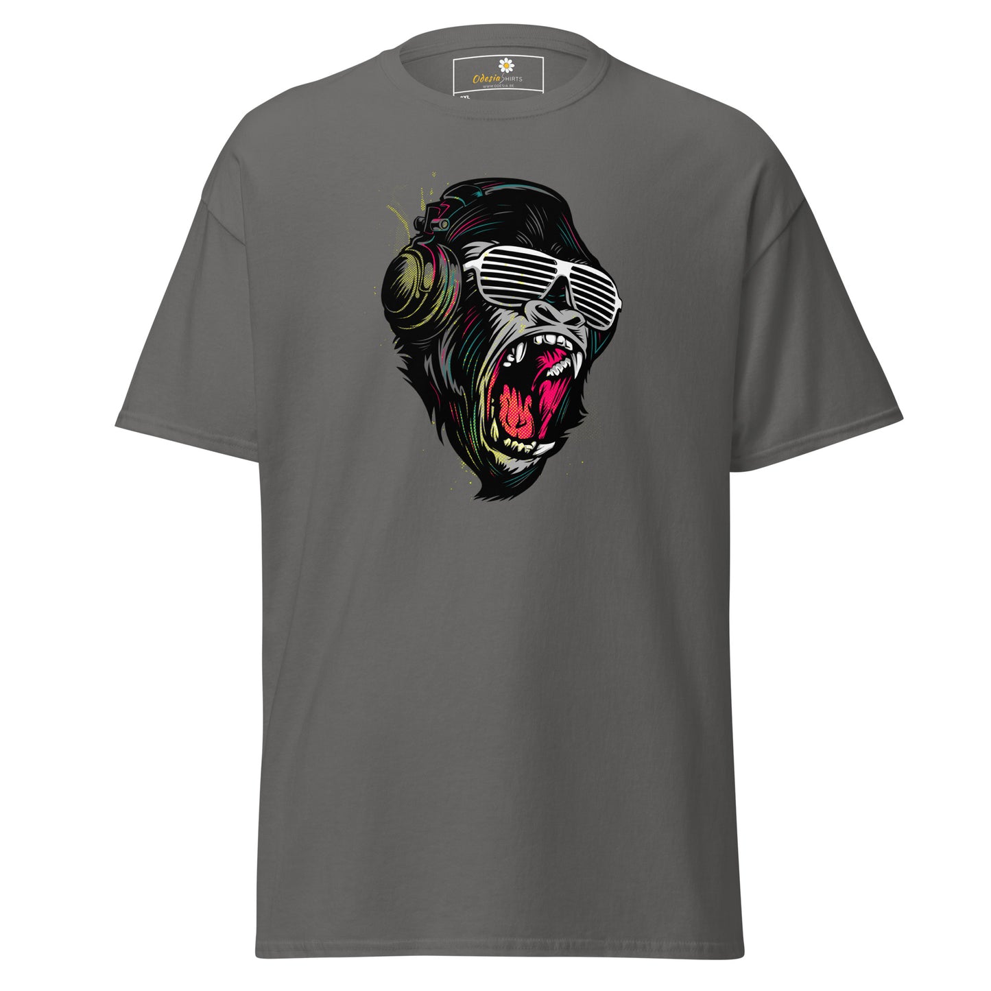 T-shirt classique pour homme - WILDLIFE GORILLA SCREAM - BIG
