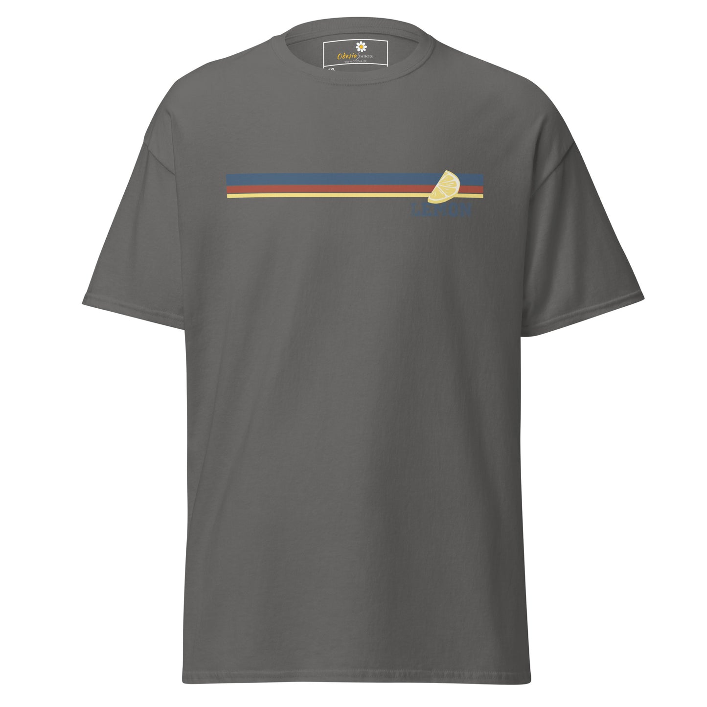 Unisex classic t-shirt - MISC LEMON LINES - BIG
