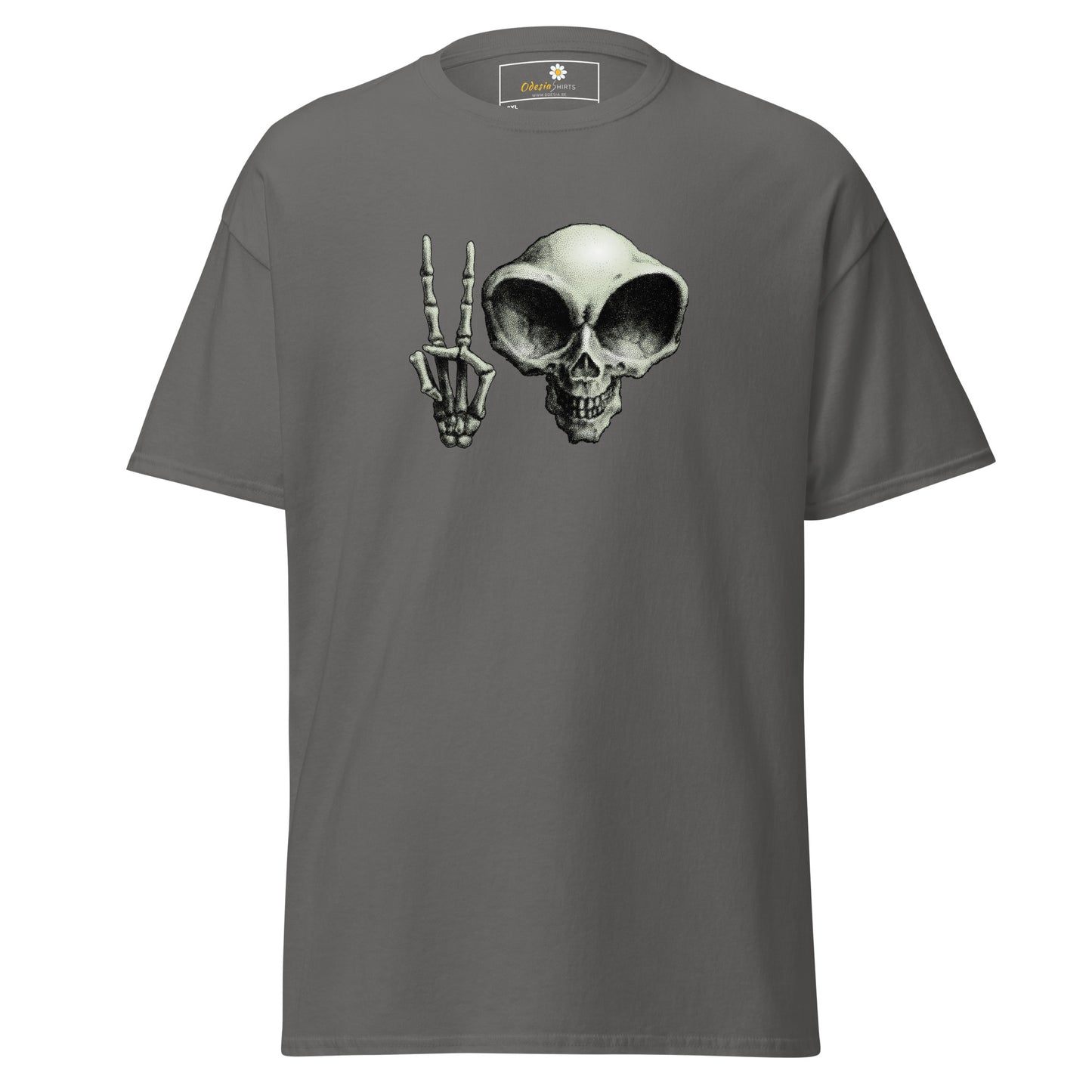 Unisex classic t-shirt - ALIEN PEACE - BIG
