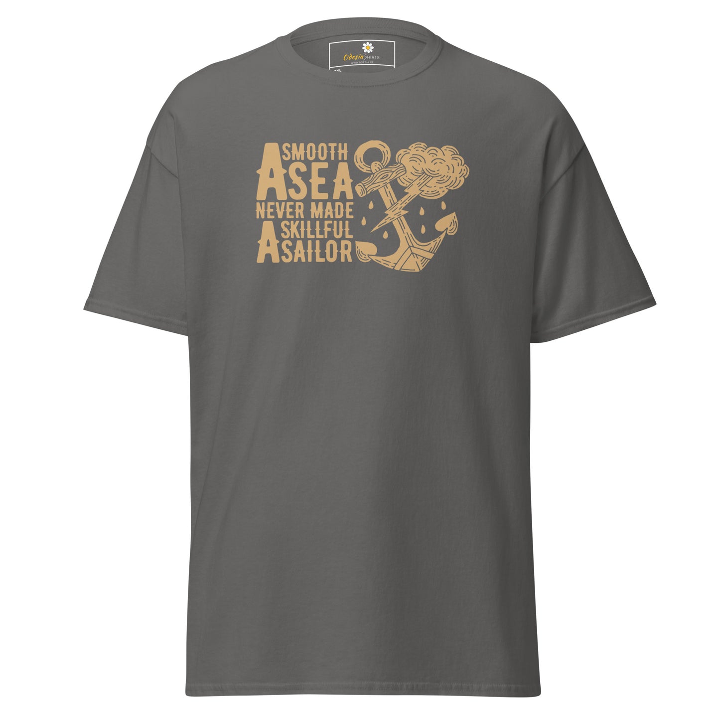 Unisex classic t-shirt - NATURE SMOOTH SEA SKILLED SAILOR - BIG