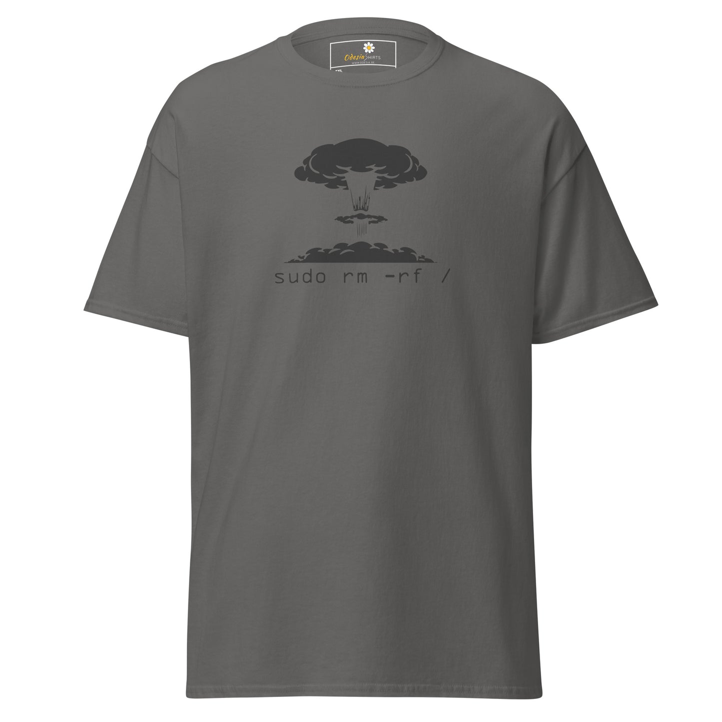 T-shirt classique unisexe - IT LINUX SUDO - GRAND
