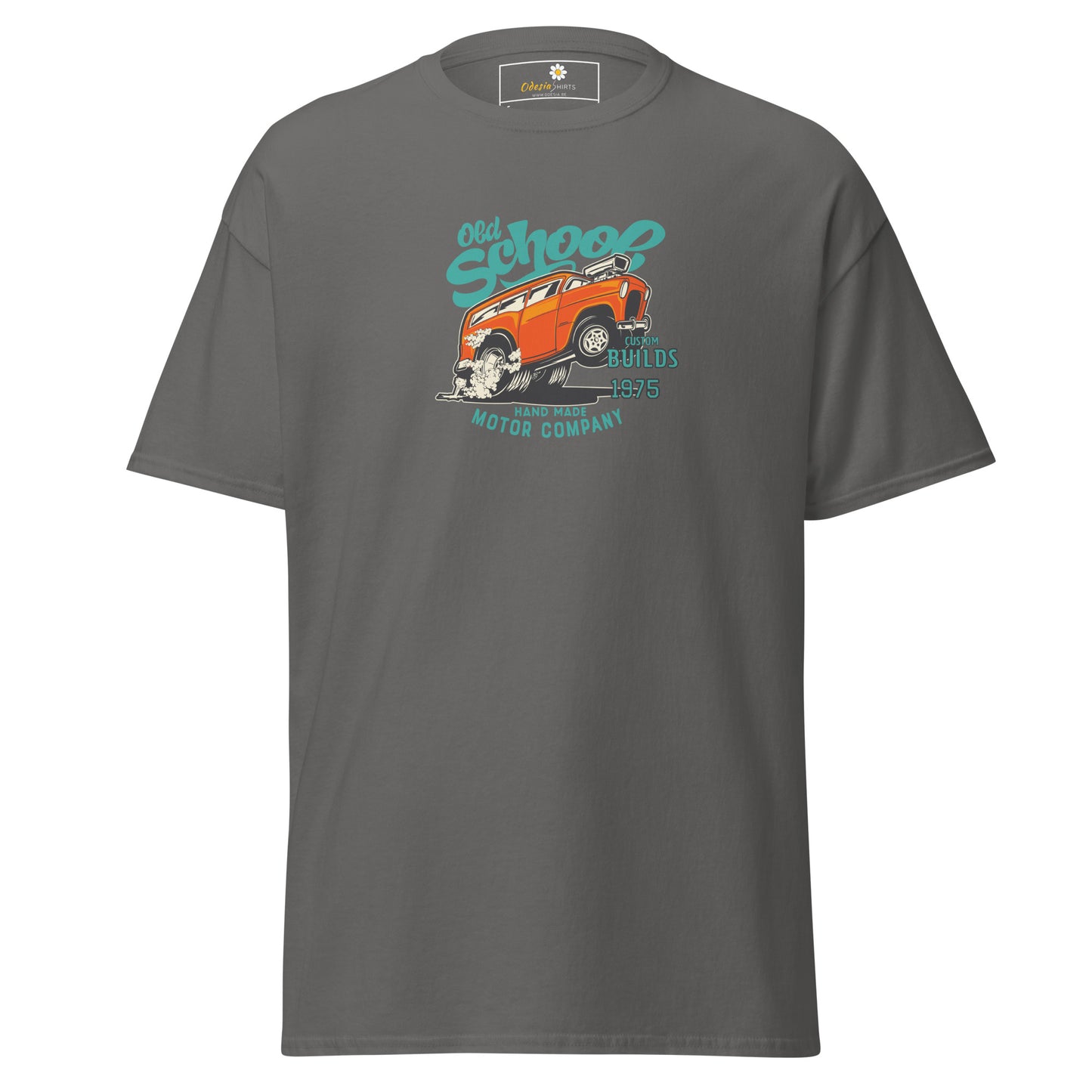 T-shirt classique unisexe - VINTAGE OLD SCHOOL MOTORS - REGULAR