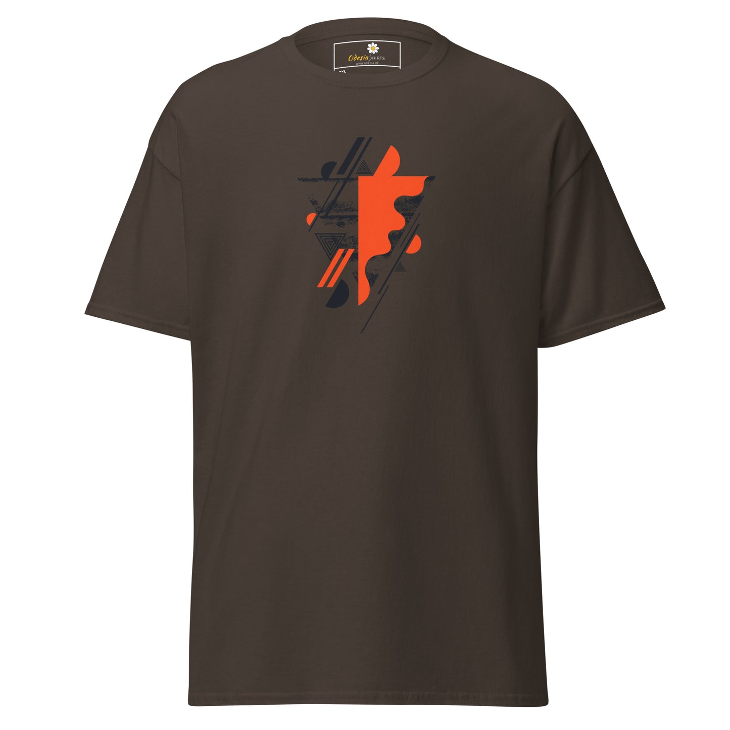 Unisex classic t-shirt - ABSTRACT SHAPES AND COLORS - BIG