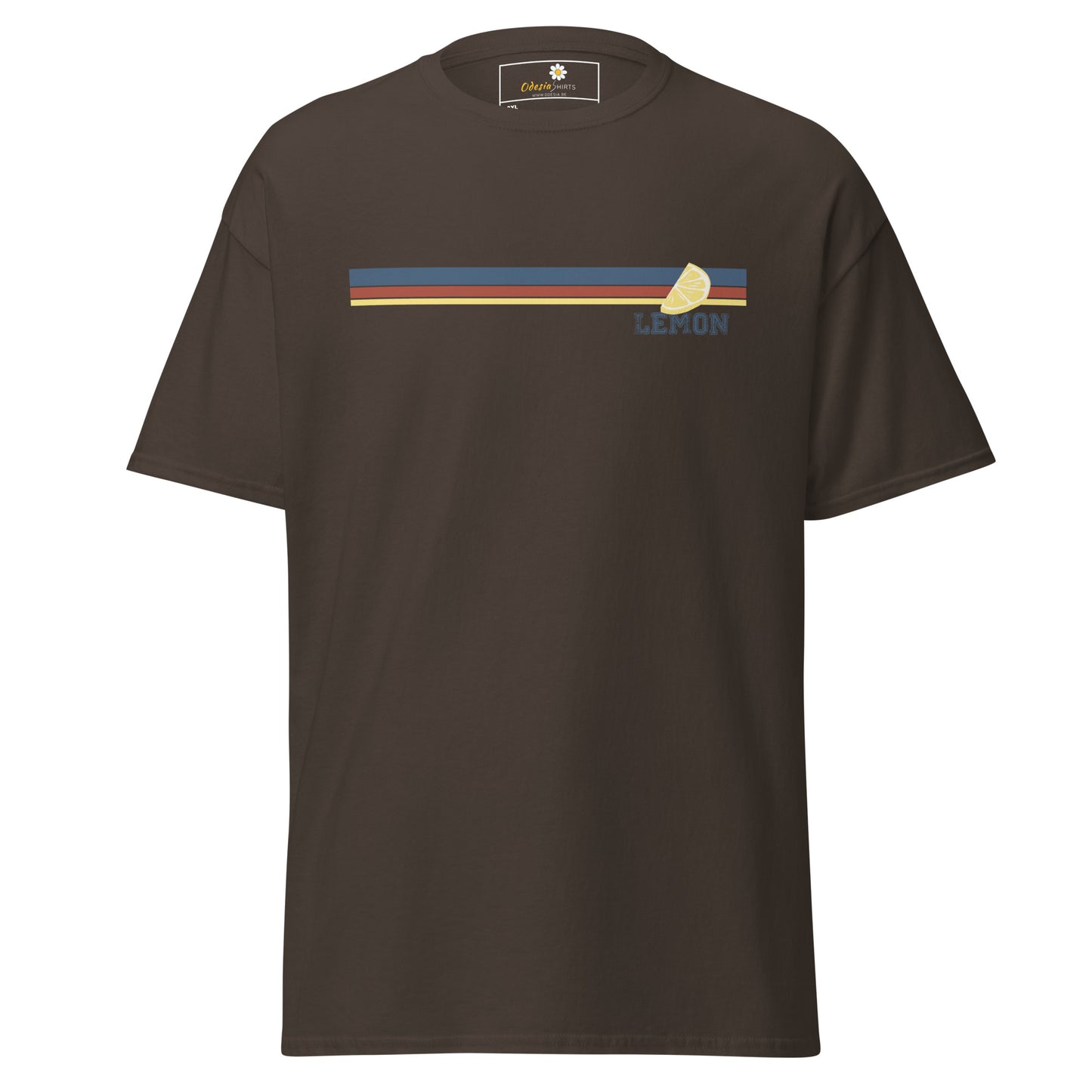 Unisex classic t-shirt - MISC LEMON LINES - BIG