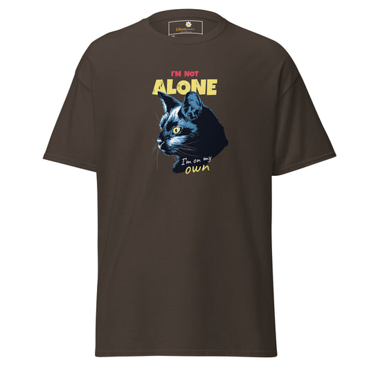 T-shirt classique unisexe - ANIMAUX CHAT PAS SEUL - GRAND