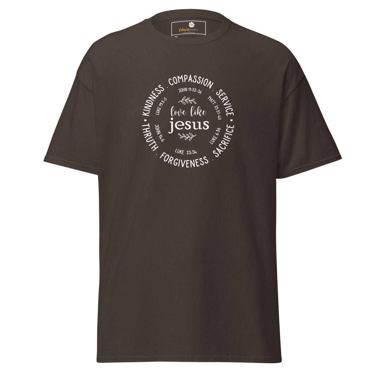 Unisex classic t-shirt - SPIRITUAL LOVE LIKE JESUS - BIG