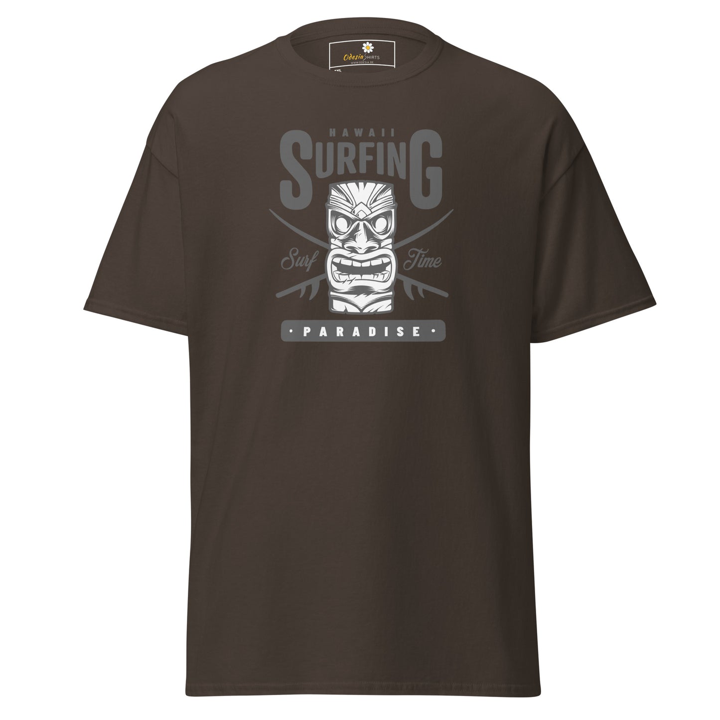 Unisex classic t-shirt - SUMMER HAWAI SURFING PARADISE - BIG