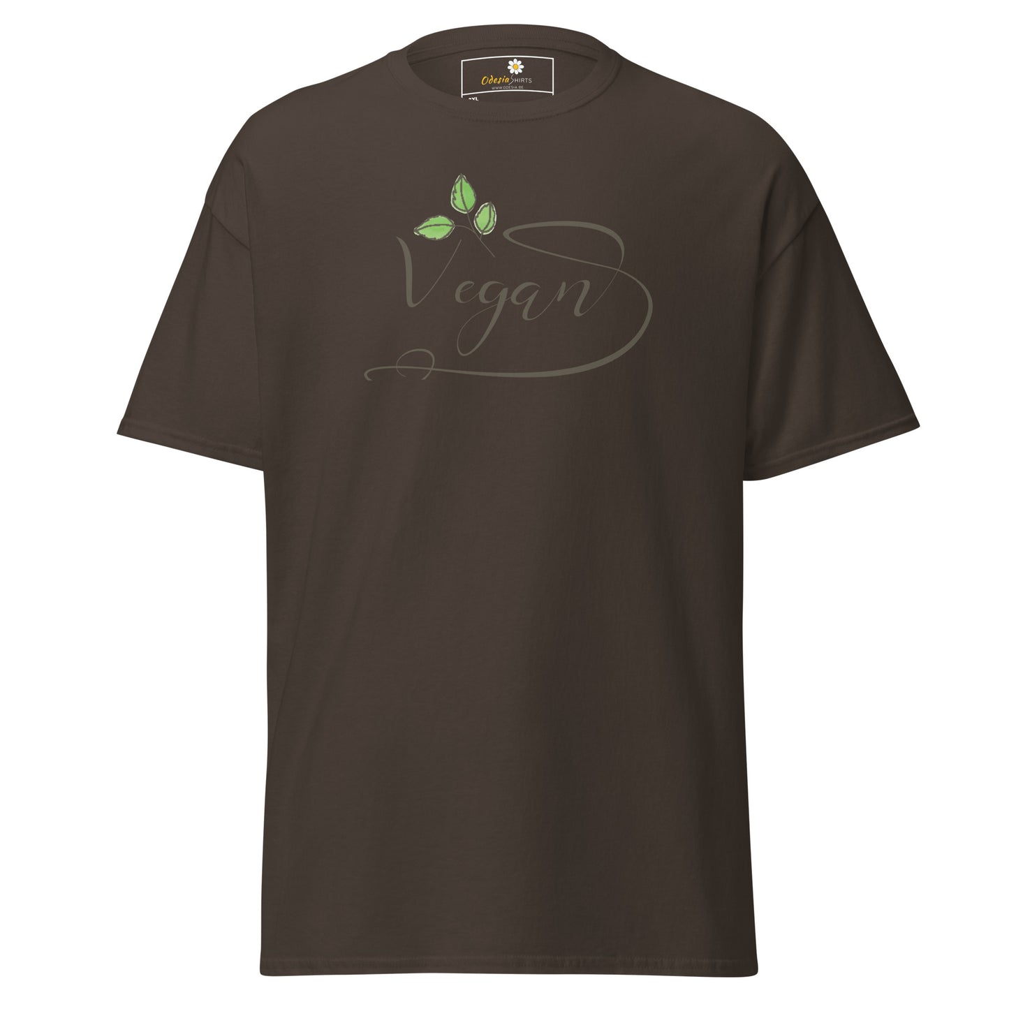 Unisex classic t-shirt - GREEN VEGAN GLORY - BIG