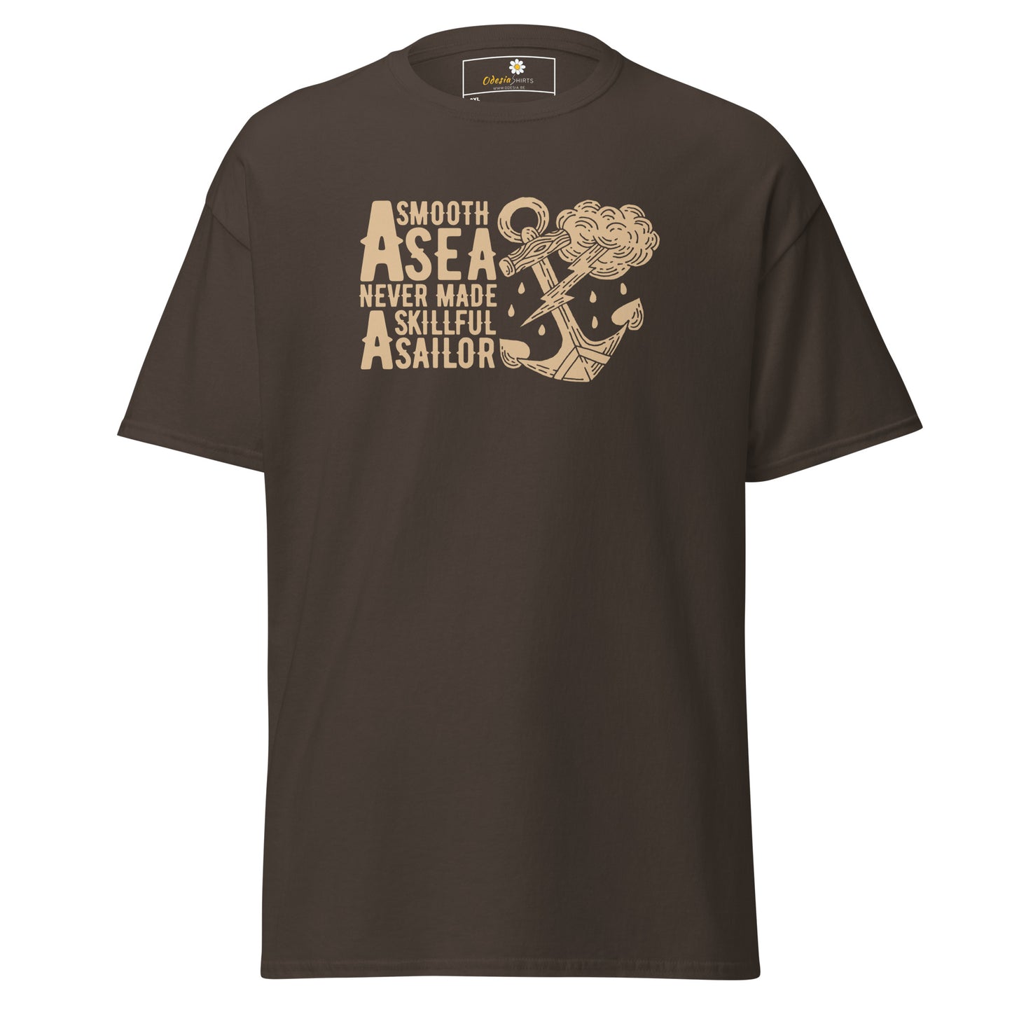 Unisex classic t-shirt - NATURE SMOOTH SEA SKILLED SAILOR - BIG