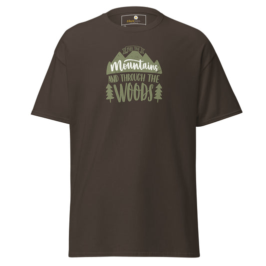 Unisex classic t-shirt - ADVENTURE THROUGH THE WOODS - BIG