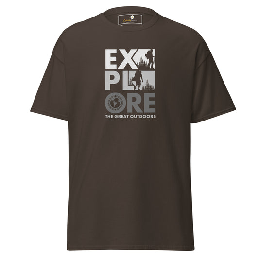 Unisex classic t-shirt - ADVENTURE EXPLORE OUTDOORS - BIG