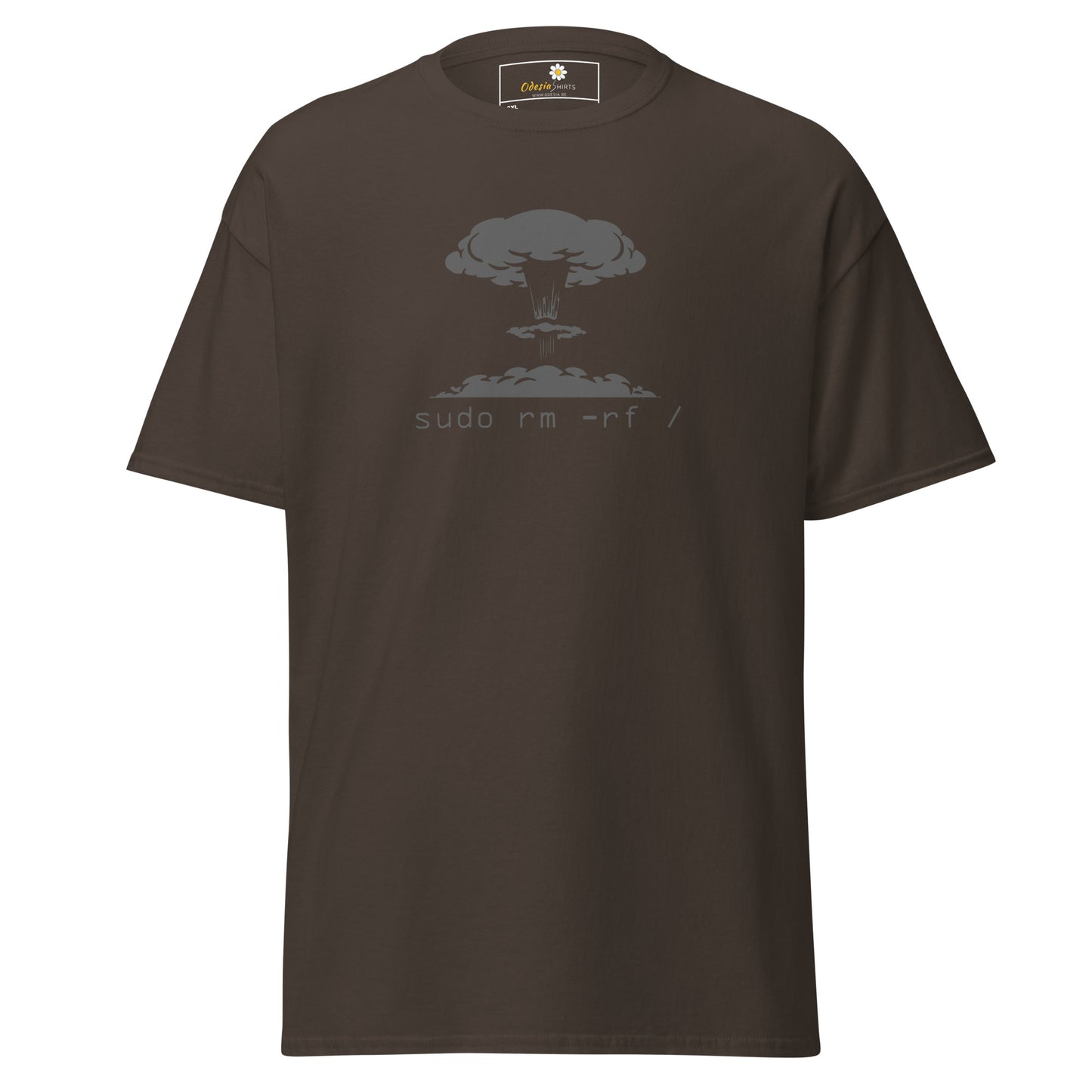 T-shirt classique unisexe - IT LINUX SUDO - GRAND