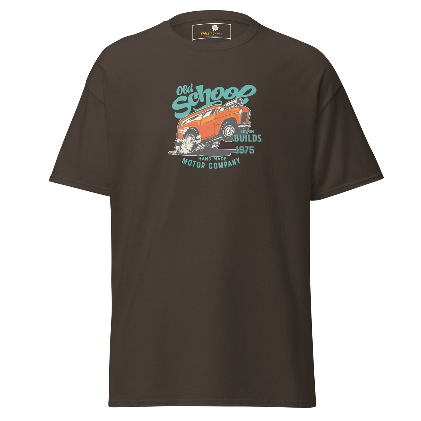 T-shirt classique unisexe - VINTAGE OLD SCHOOL MOTORS - REGULAR