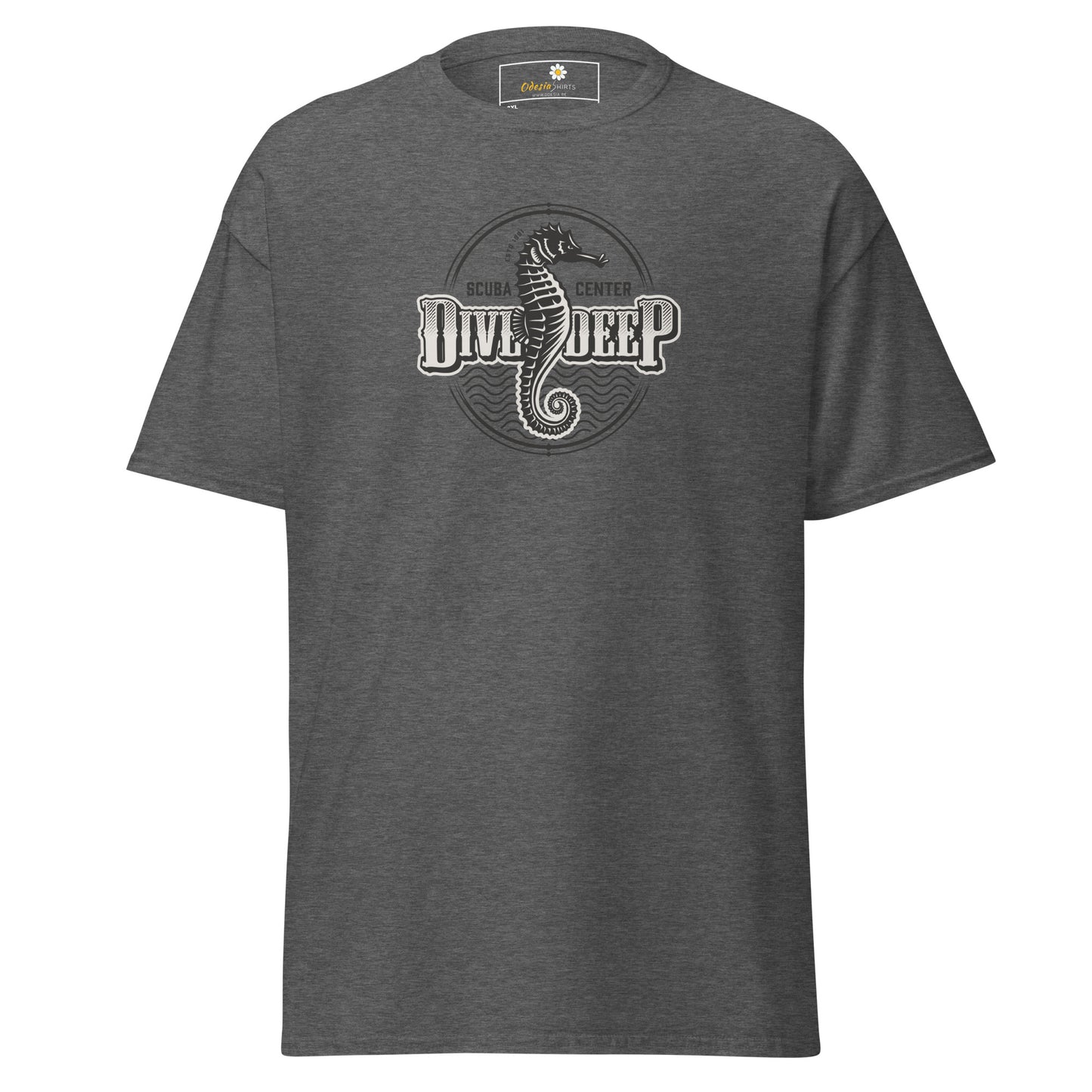 Unisex classic t-shirt - SPORT DIVE DEEP - BIG