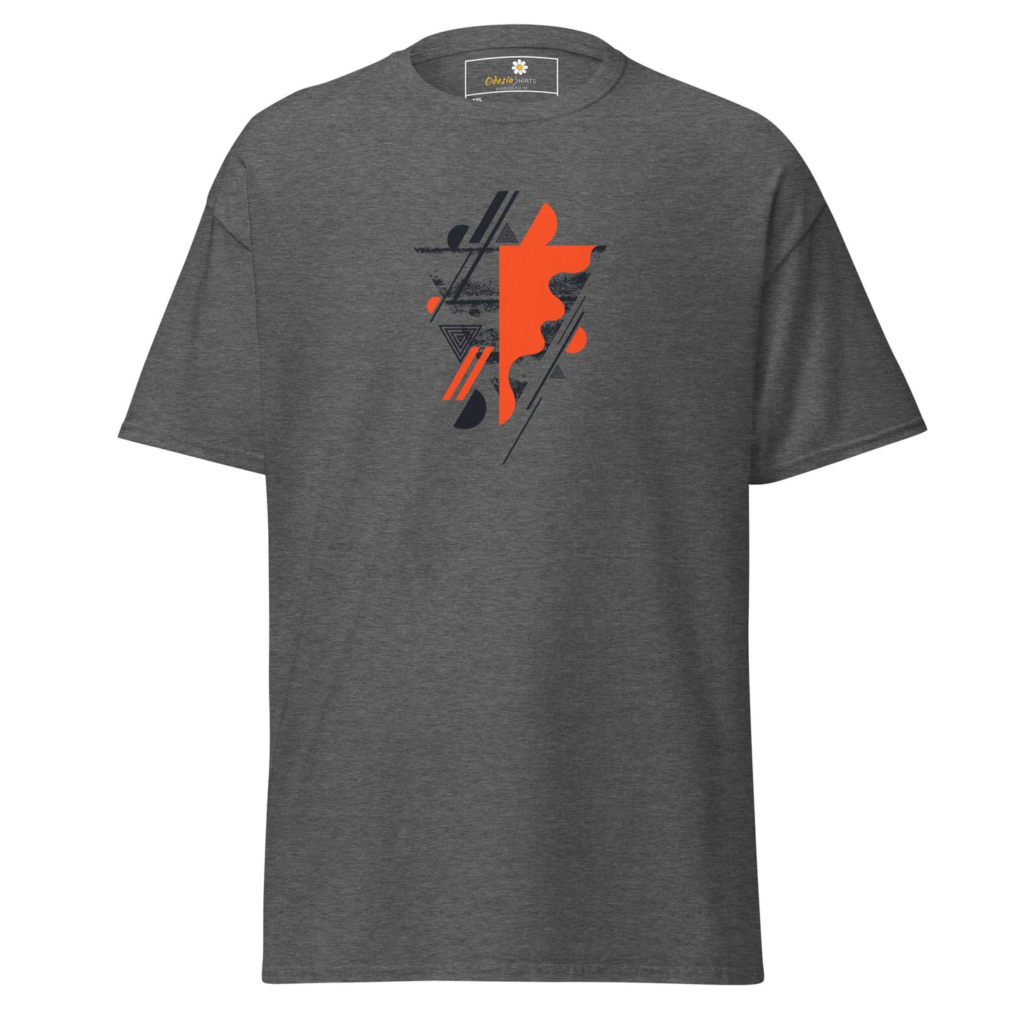 Unisex classic t-shirt - ABSTRACT SHAPES AND COLORS - BIG