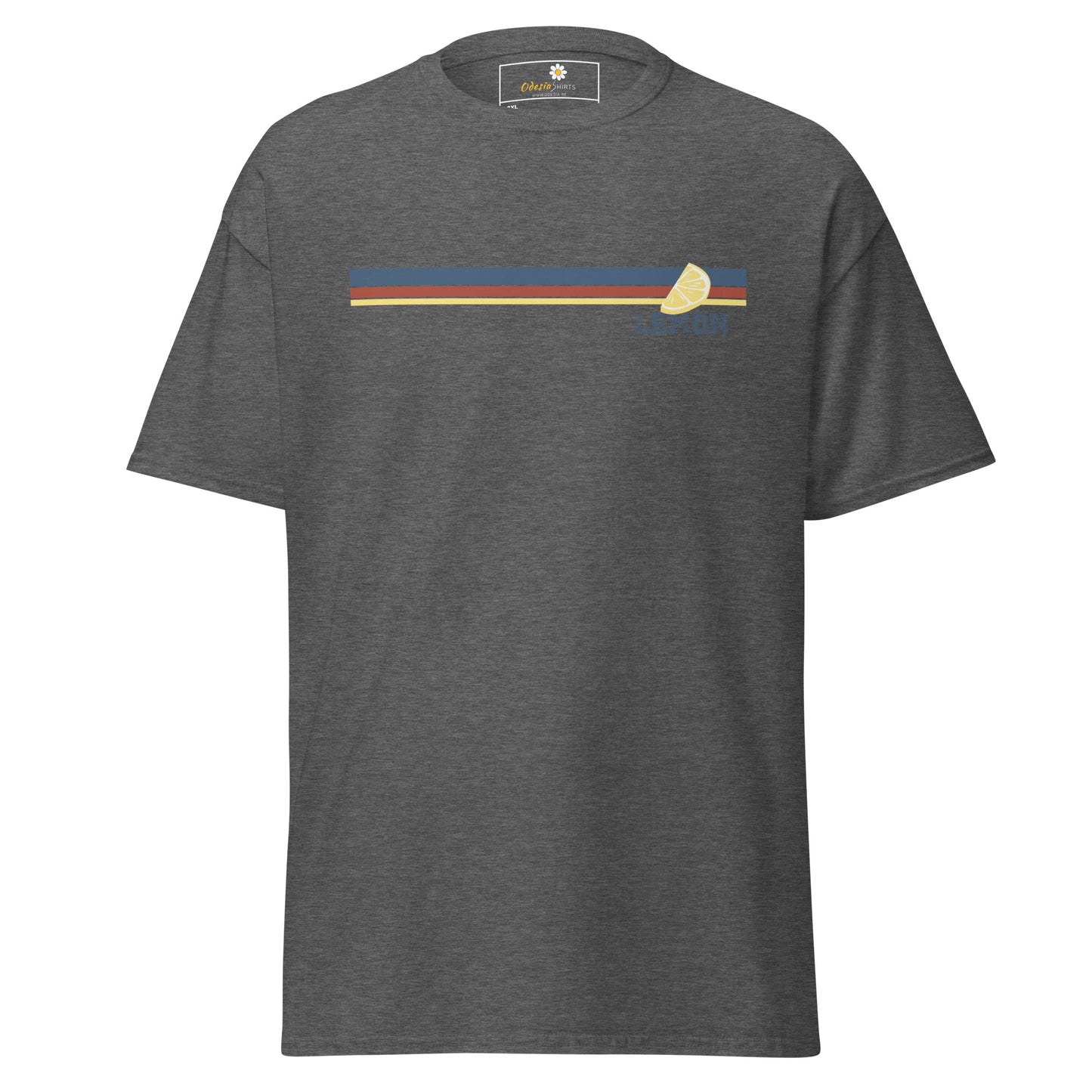 Unisex classic t-shirt - MISC LEMON LINES - BIG