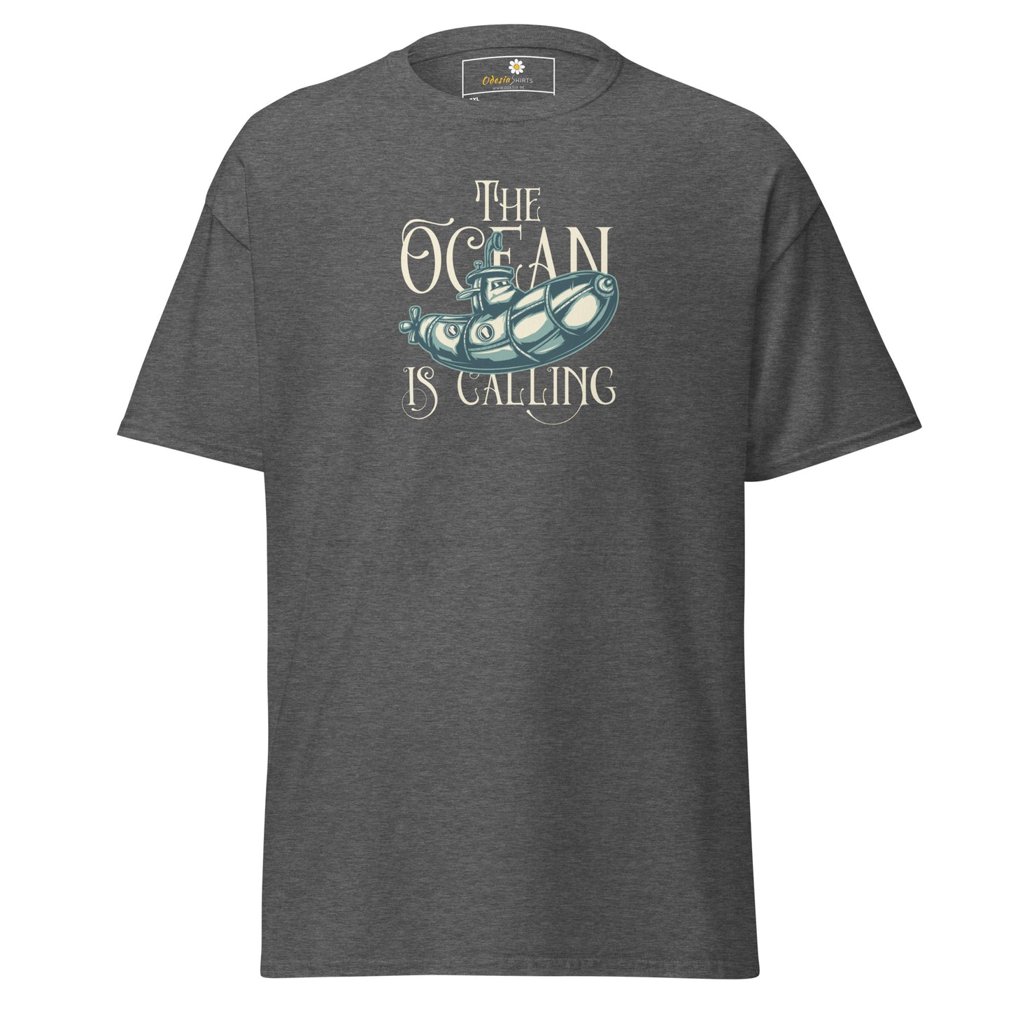 Unisex classic t-shirt - ADVENTURE THE OCEAN IS CALLING - BIG