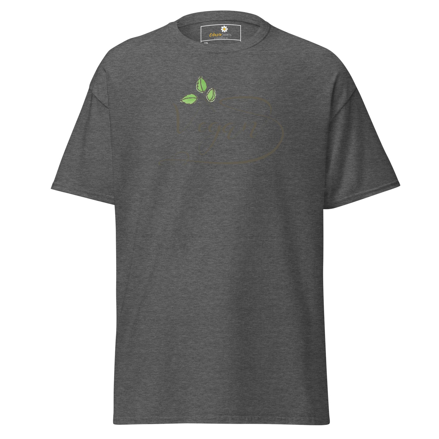 Unisex classic t-shirt - GREEN VEGAN GLORY - BIG