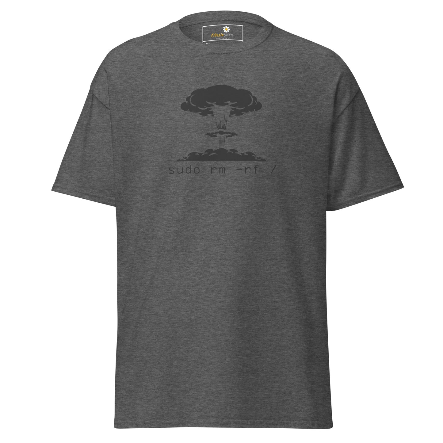 T-shirt classique unisexe - IT LINUX SUDO - GRAND