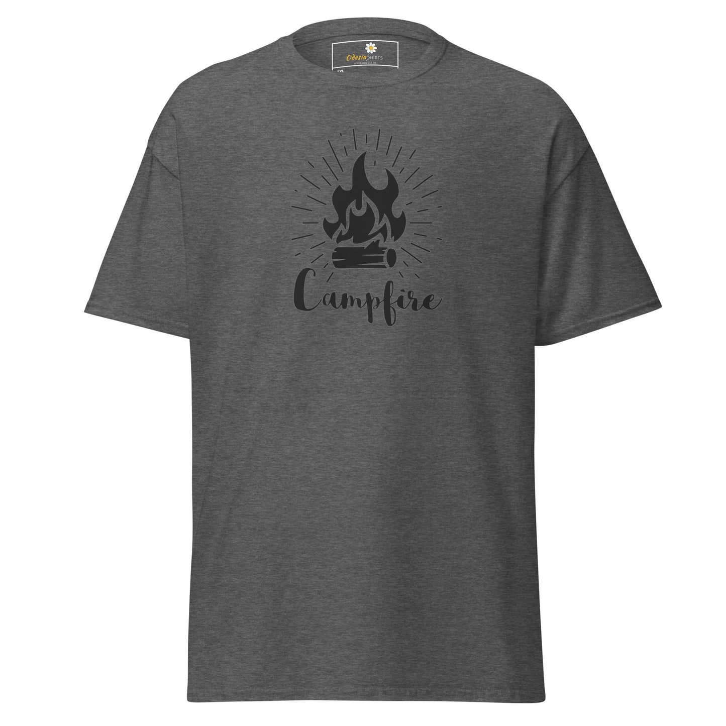 Unisex classic t-shirt - ADVENTURE CAMPFIRE - BIG