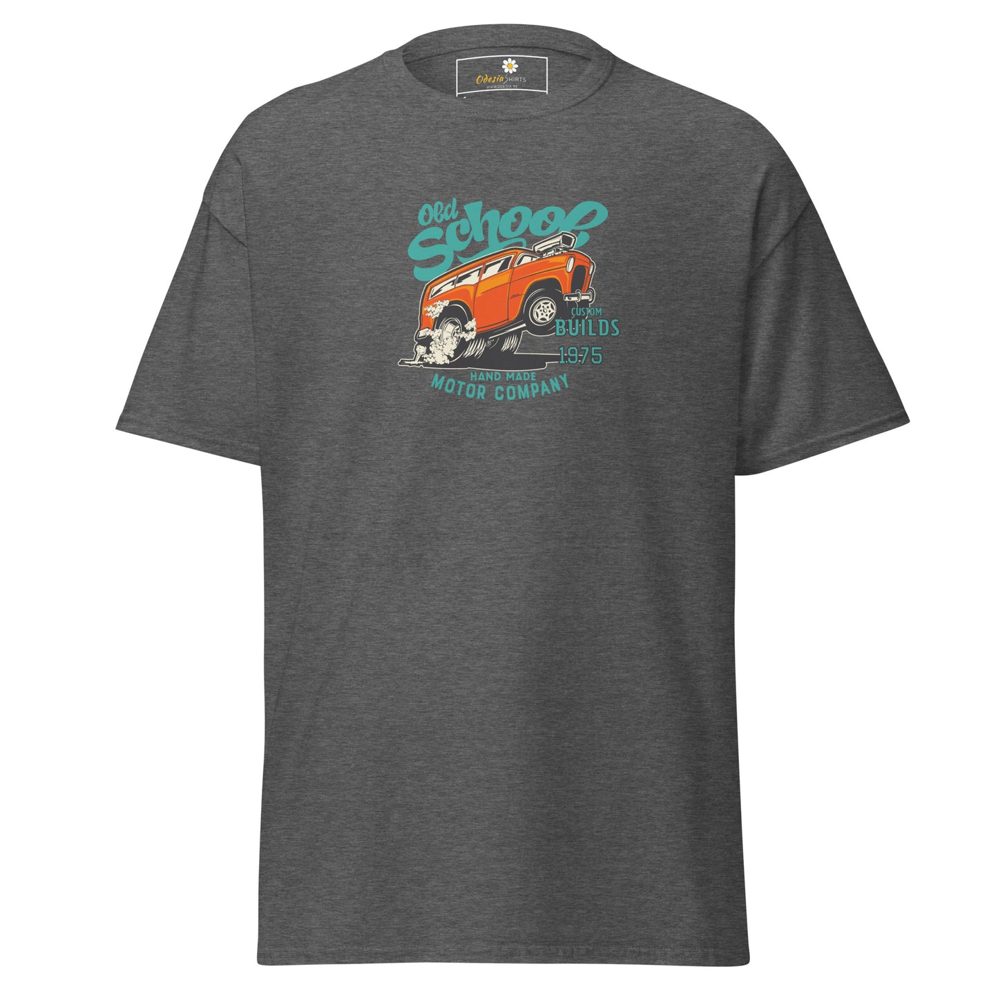 T-shirt classique unisexe - VINTAGE OLD SCHOOL MOTORS - REGULAR