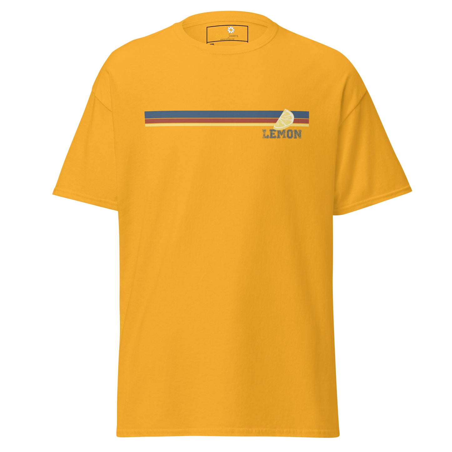 Unisex classic t-shirt - MISC LEMON LINES - BIG