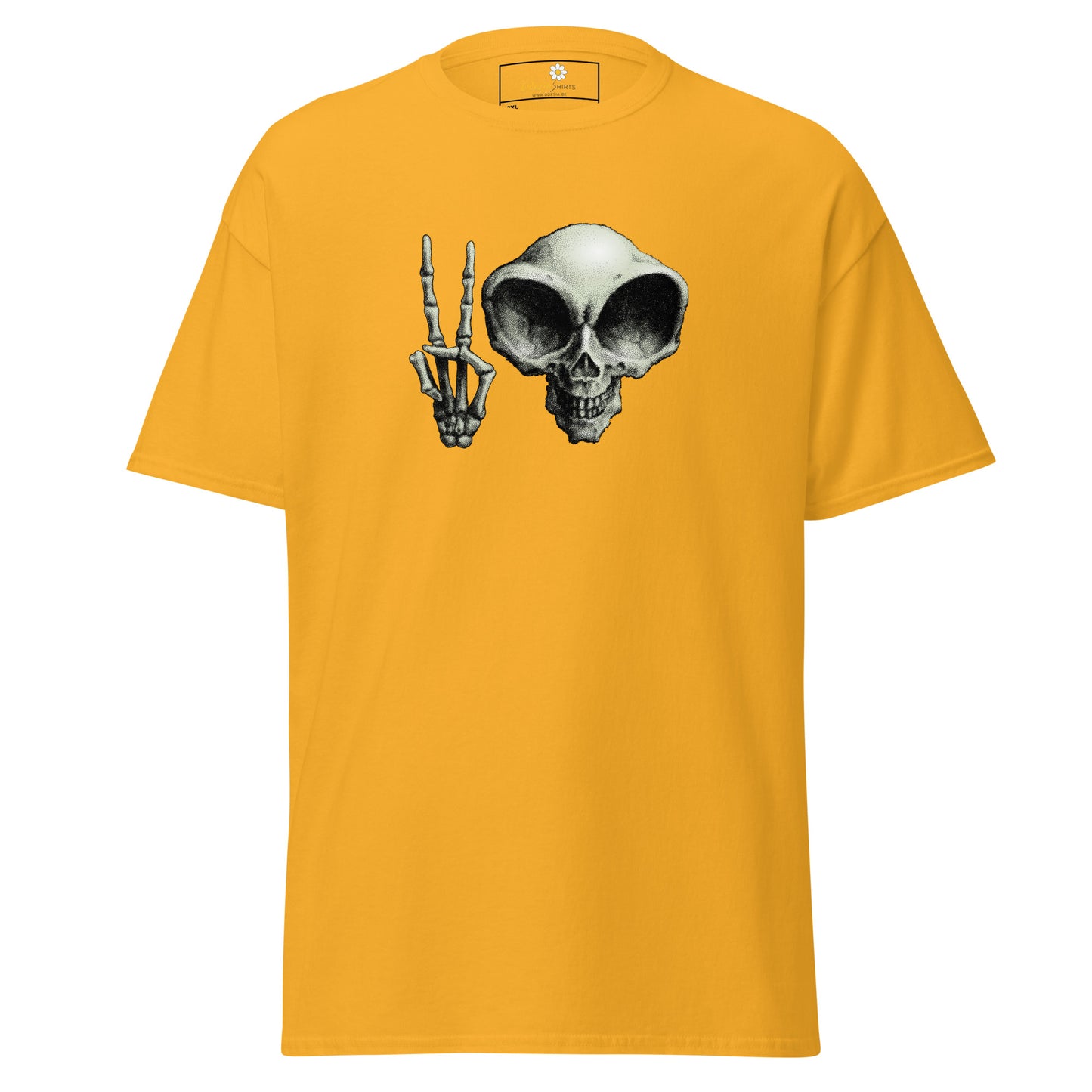Unisex classic t-shirt - ALIEN PEACE - BIG