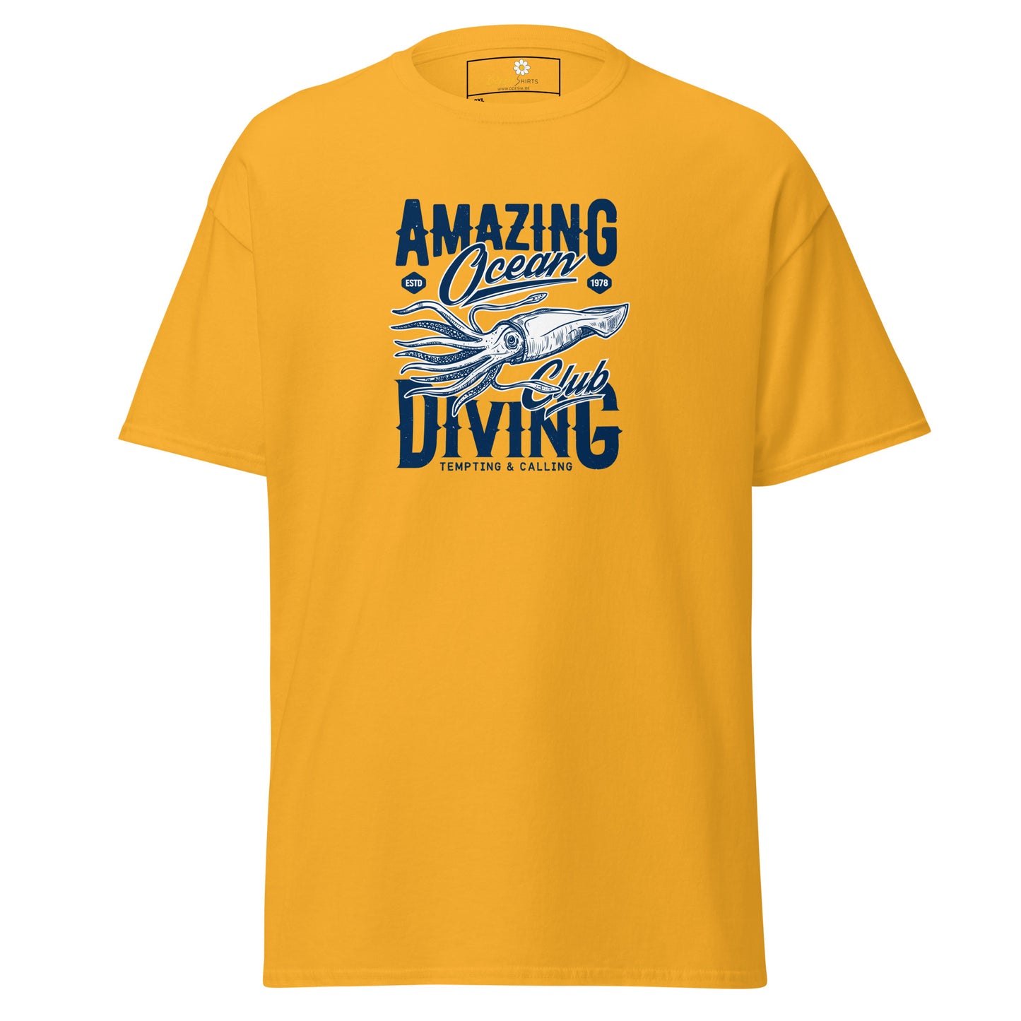 Unisex classic t-shirt - SEALIFE AMAZING DIVING - BIG