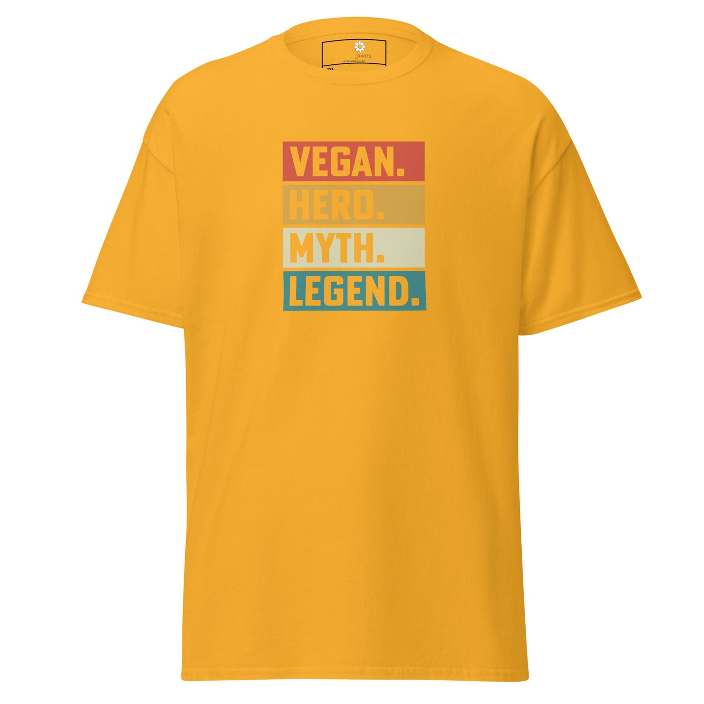 T-shirt classique unisexe - ECOVEG VEGAN HERO LEGEND - GRAND